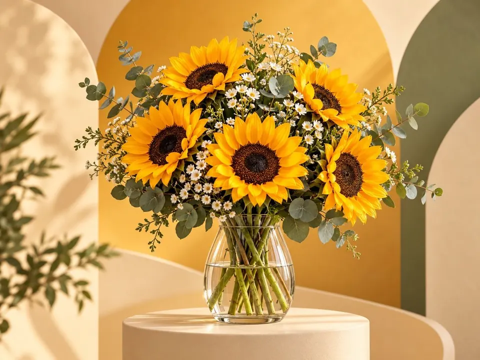 Ilustração de flores