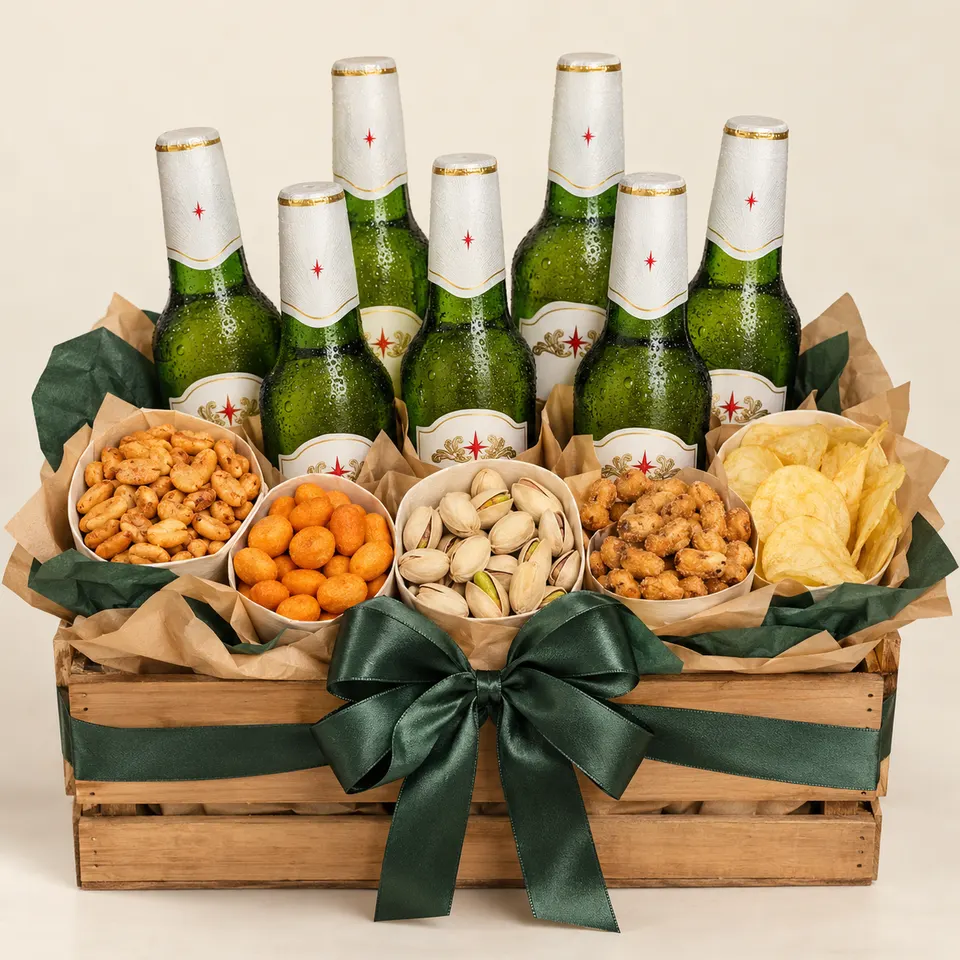 Cesta de Cervejas - Stella Artois