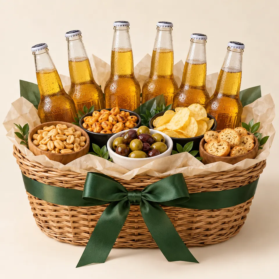 Cesta de Cervejas - Corona